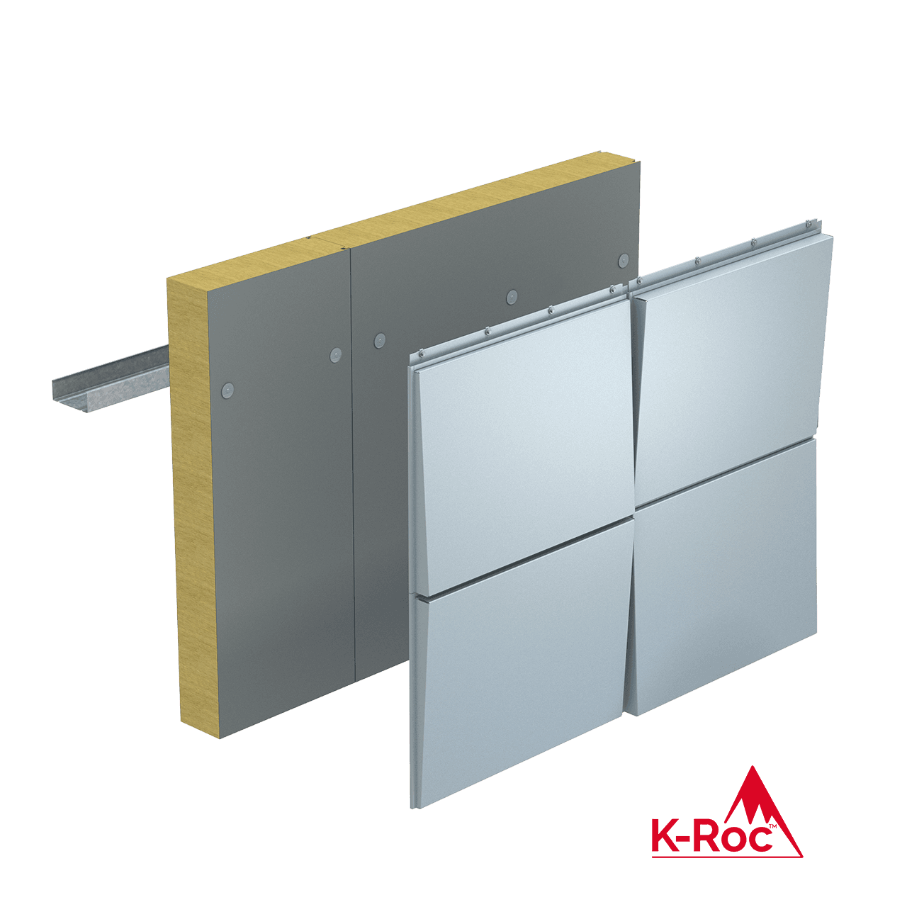 K-Roc® Karrier Wall Panel render